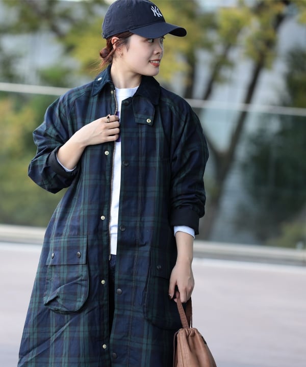 ☆新品タグ付き☆BEAMS BOY ツイルハンティングジャケット Barbour-