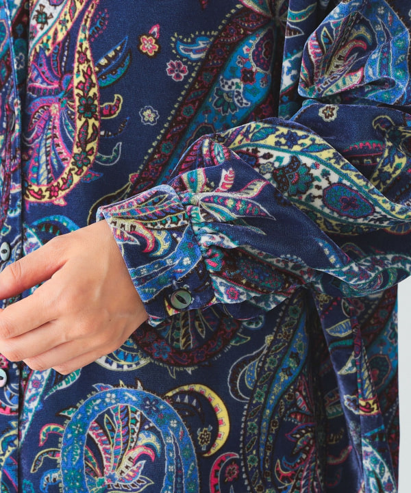 BEAMS BOY（ビームス ボーイ）【別注】NEEDLES / Paisley Velvet