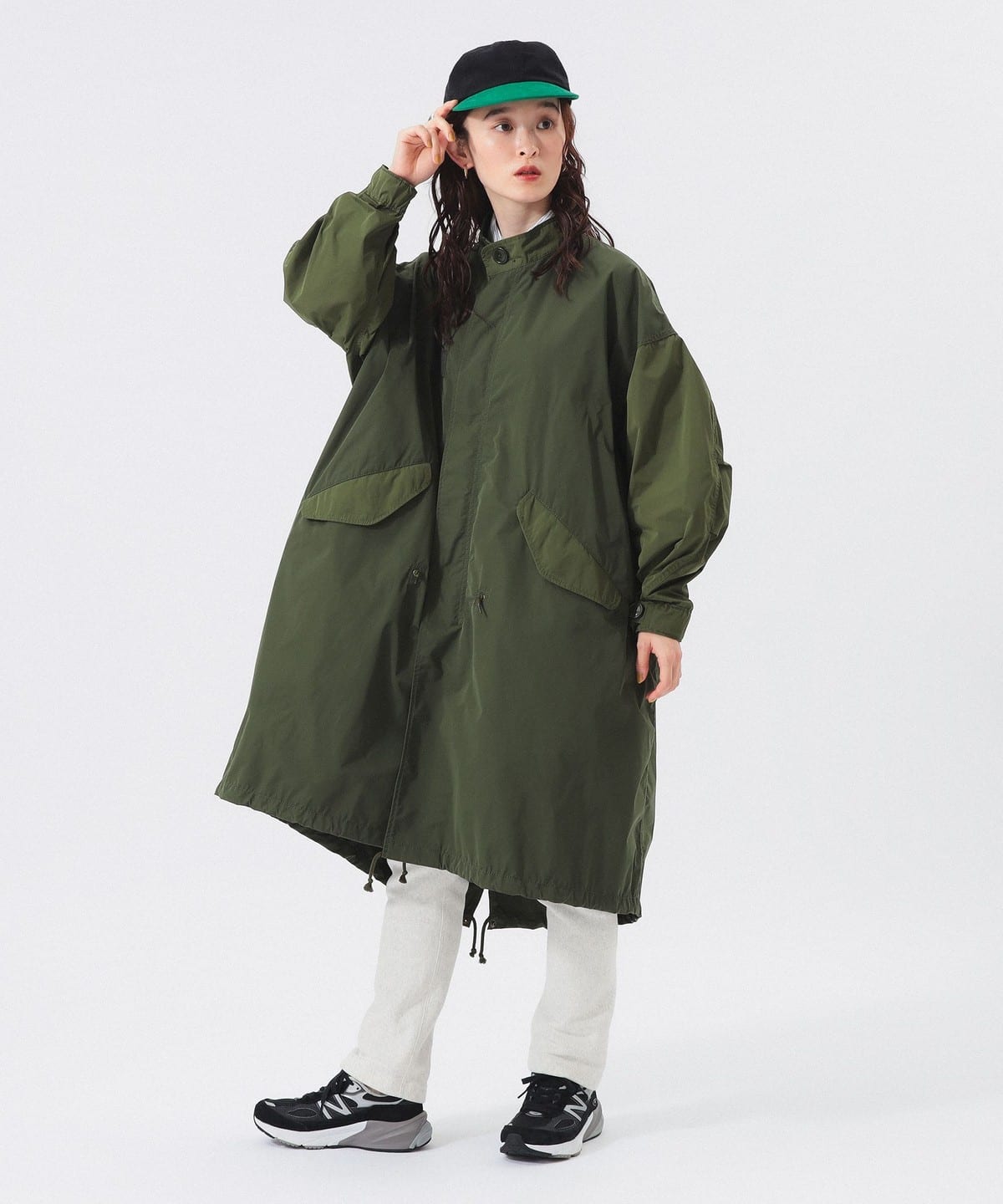 BEAMS BOY（ビームス ボーイ）ソロテックス M-65 パーカ（コート