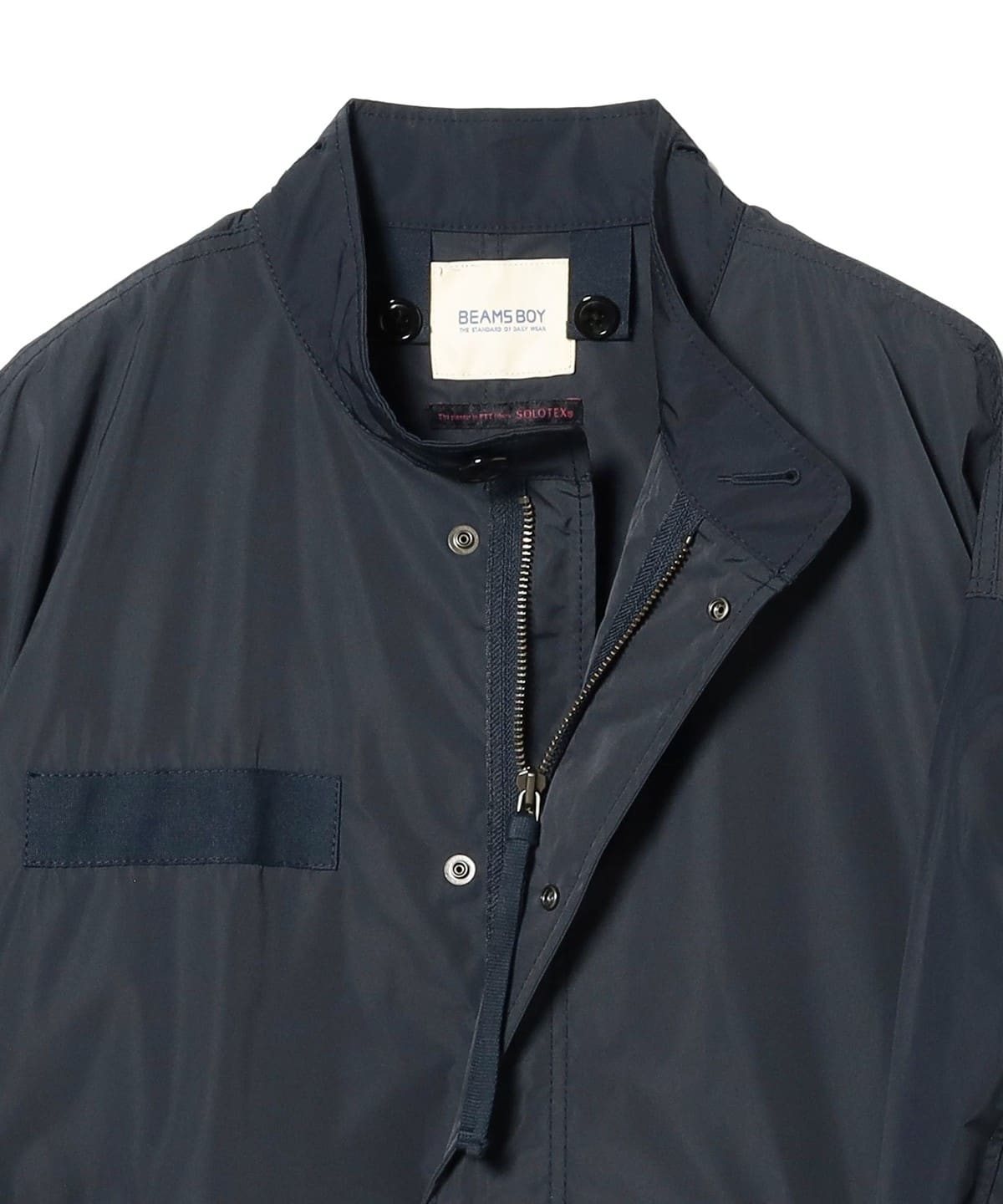 BEAMS BOY ネイビー モッズコート　SOLOTEX BEAMS BOY（ビームス ボーイ）ソロテックス M-65 パーカ（コート