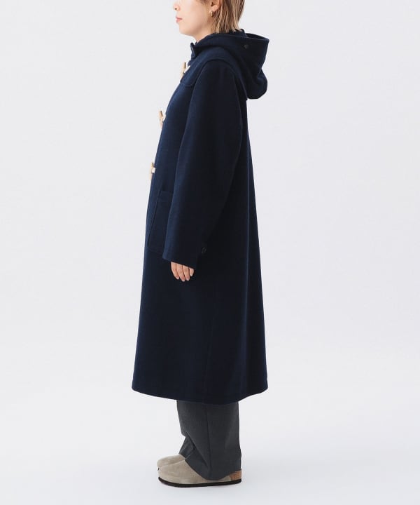 未使用BEAMS BOY/モッサー ロングダッフルコート BEAMS BOY（ビームス ボーイ）モッサー ロング ダッフルコート