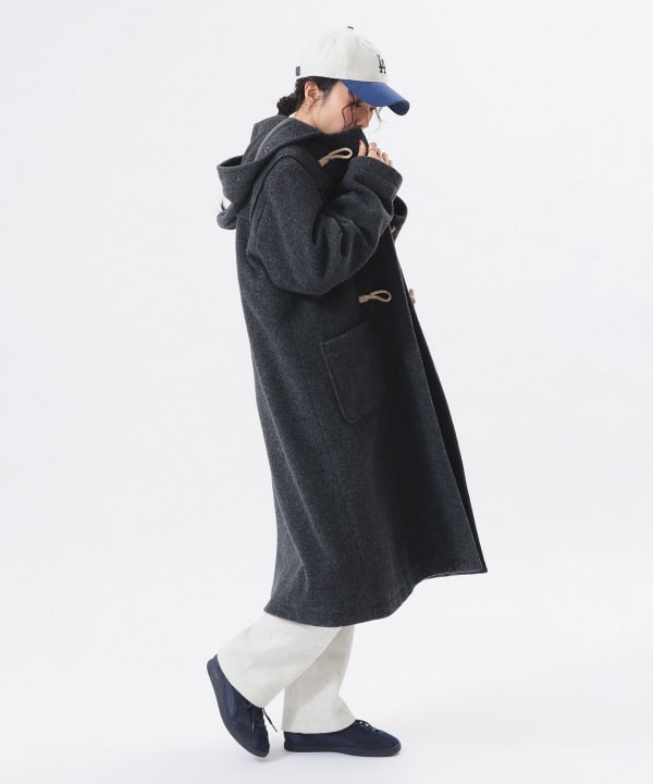 BEAMS BOY ダッフルコート BEAMS BOY（ビームス ボーイ）モッサー ロング ダッフルコート