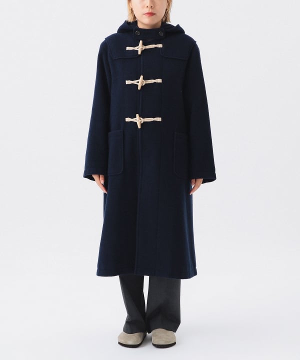 BEAMS BOY（ビームス ボーイ）モッサー ロング ダッフルコート 25FW