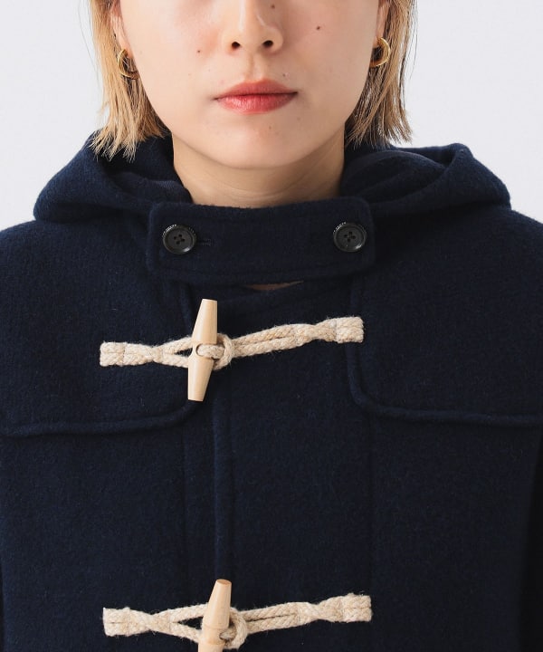 BEAMS BOY（ビームス ボーイ）モッサー ロング ダッフルコート 25FW