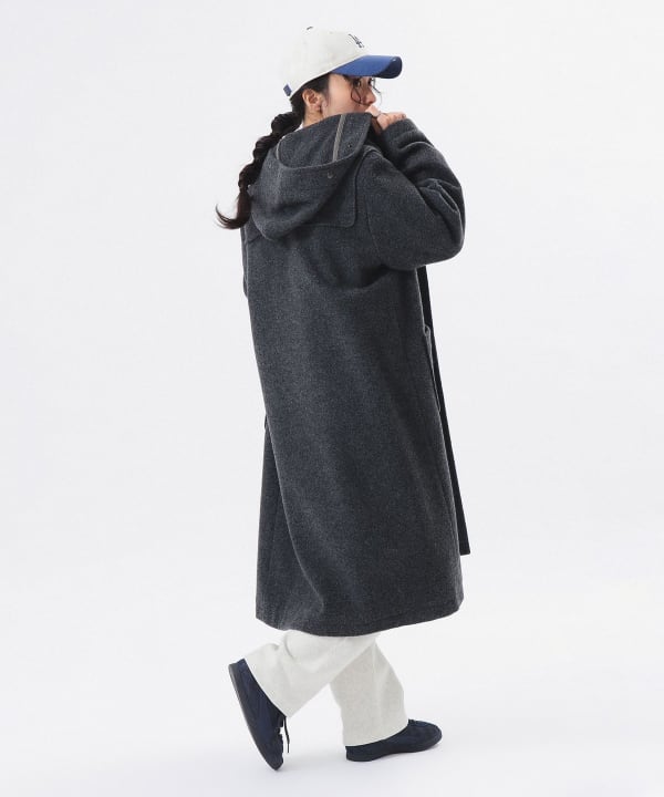 BEAMS BOY（ビームス ボーイ）モッサー ロング ダッフルコート 25FW
