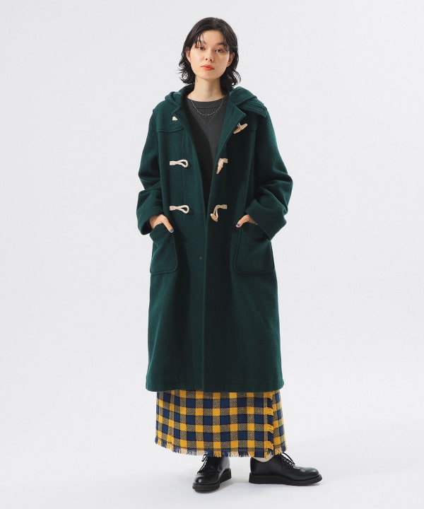 【BEAMS BOY】モッサーロングダッフルコート BEAMS BOY（ビームス ボーイ）モッサー ロング ダッフルコート