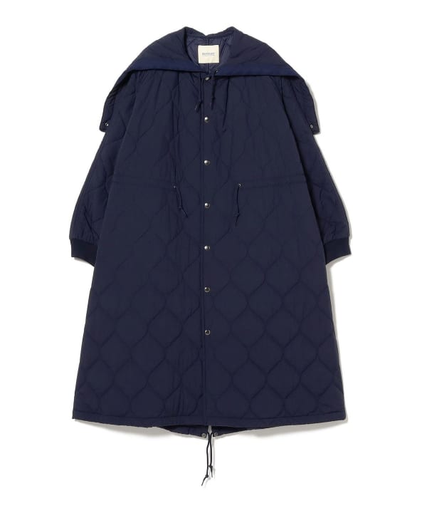 BEAMS BOY（ビームス ボーイ）ナイロン キルティング フード