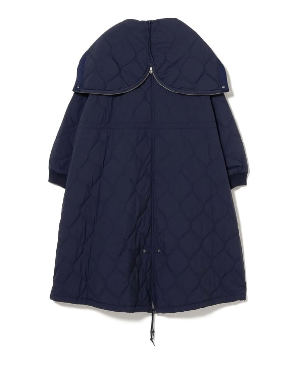 BEAMS BOY（ビームス ボーイ）ナイロン キルティング フード