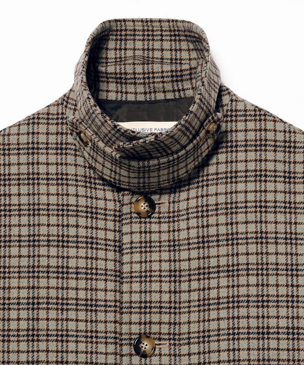 美品　ビームスボーイ　BEAMS BOY　スライバー　チェックコート body_aHV8Jj.jpg