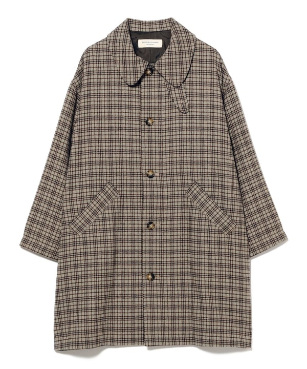 BEAMS BOY（ビームス ボーイ）ガンクラブ チェック コート（コート