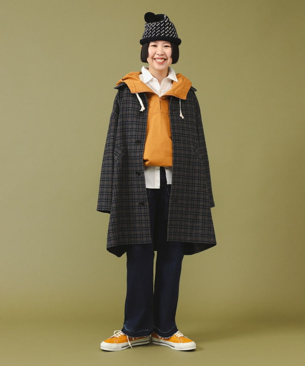 【美品】BEAMS LIGHTS ガンクラブチェック ステンカラーコート 最近買ったもの | ELEMENTS OF STYLE