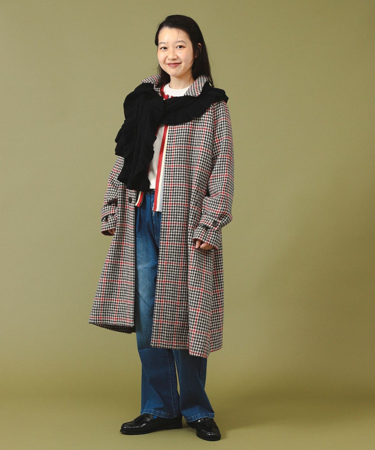 ハリス バルマカン コート コート WOMEN BLACK 1 ハリス バルマカン コート コート WOMEN BLACK 1
