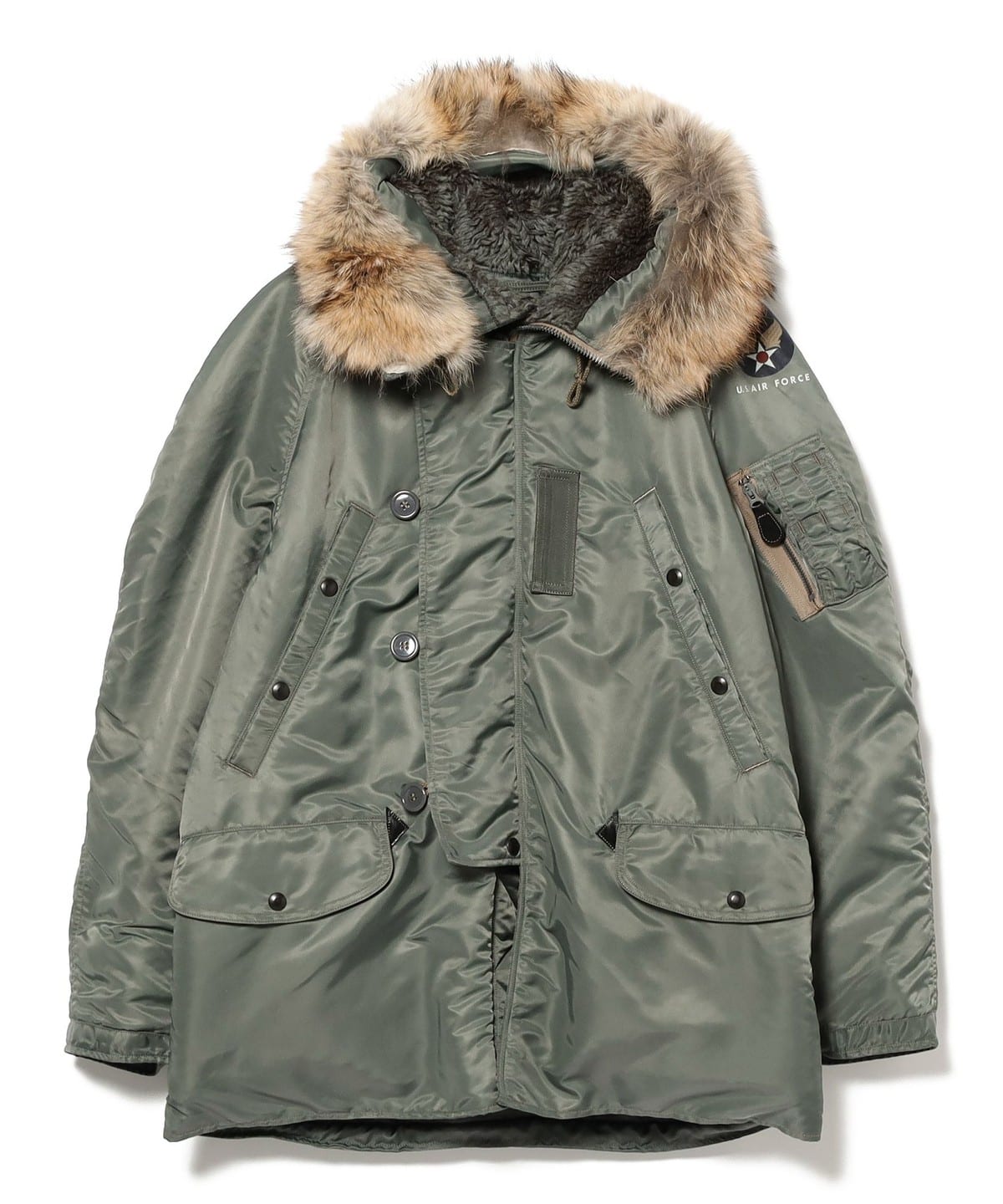 BUZZ RICKSON's / N-3B コート WOMEN SAGE S