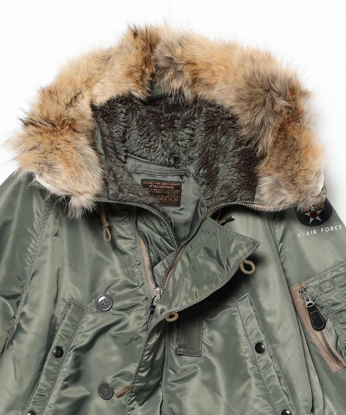 BEAMS BOY（ビームス ボーイ）BUZZ RICKSON's / N-3B（コート モッズ