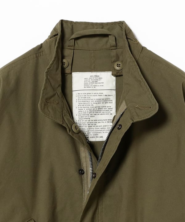 BEAMS BOYビームス ボアライナー付 M-65 ミリタリー モッズ コート BEAMS BOYビームス ボアライナー付 M-65 ミリタリー モッズ