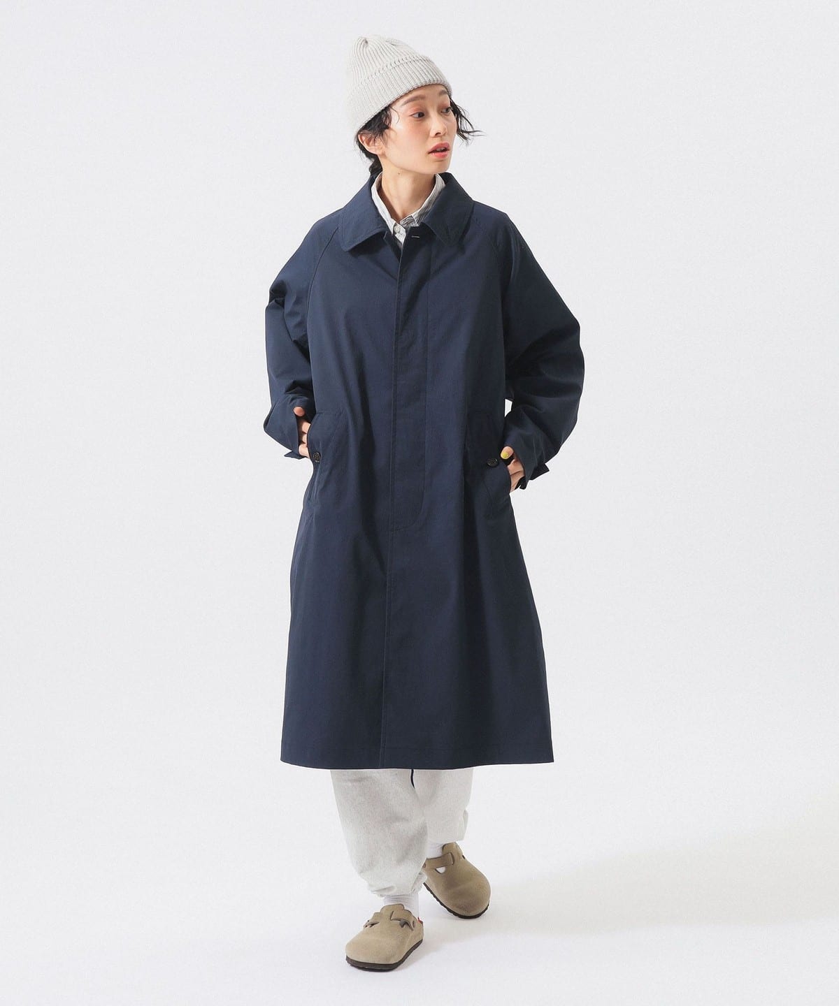 BEAMS BOY（ビームス ボーイ）ソロテックス バルマカンコート（コート