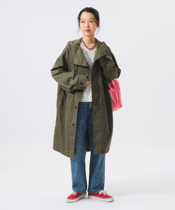 【+10%ポイントUP】US アーミー コート BEAMS STAFF：H159　Size：2