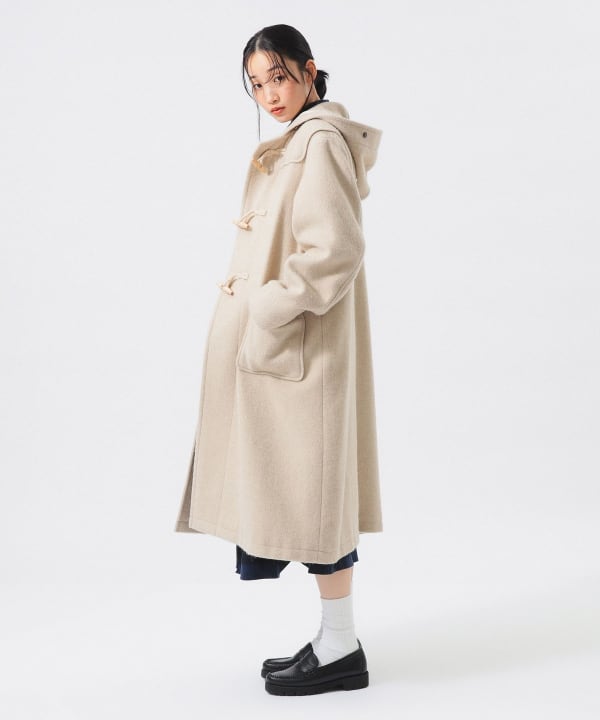 モッサ ロング ダッフルコート Model : H165 B80 W59 H85　Size : 1