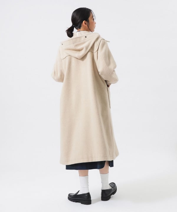 モッサ ロング ダッフルコート Model : H165 B80 W59 H85　Size : 1