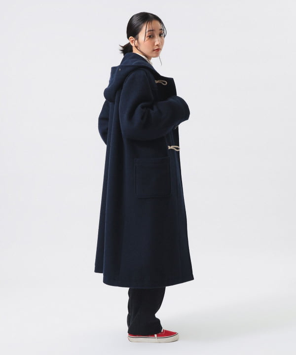 モッサ ロング ダッフルコート Model : H165 B80 W59 H85　Size : 2