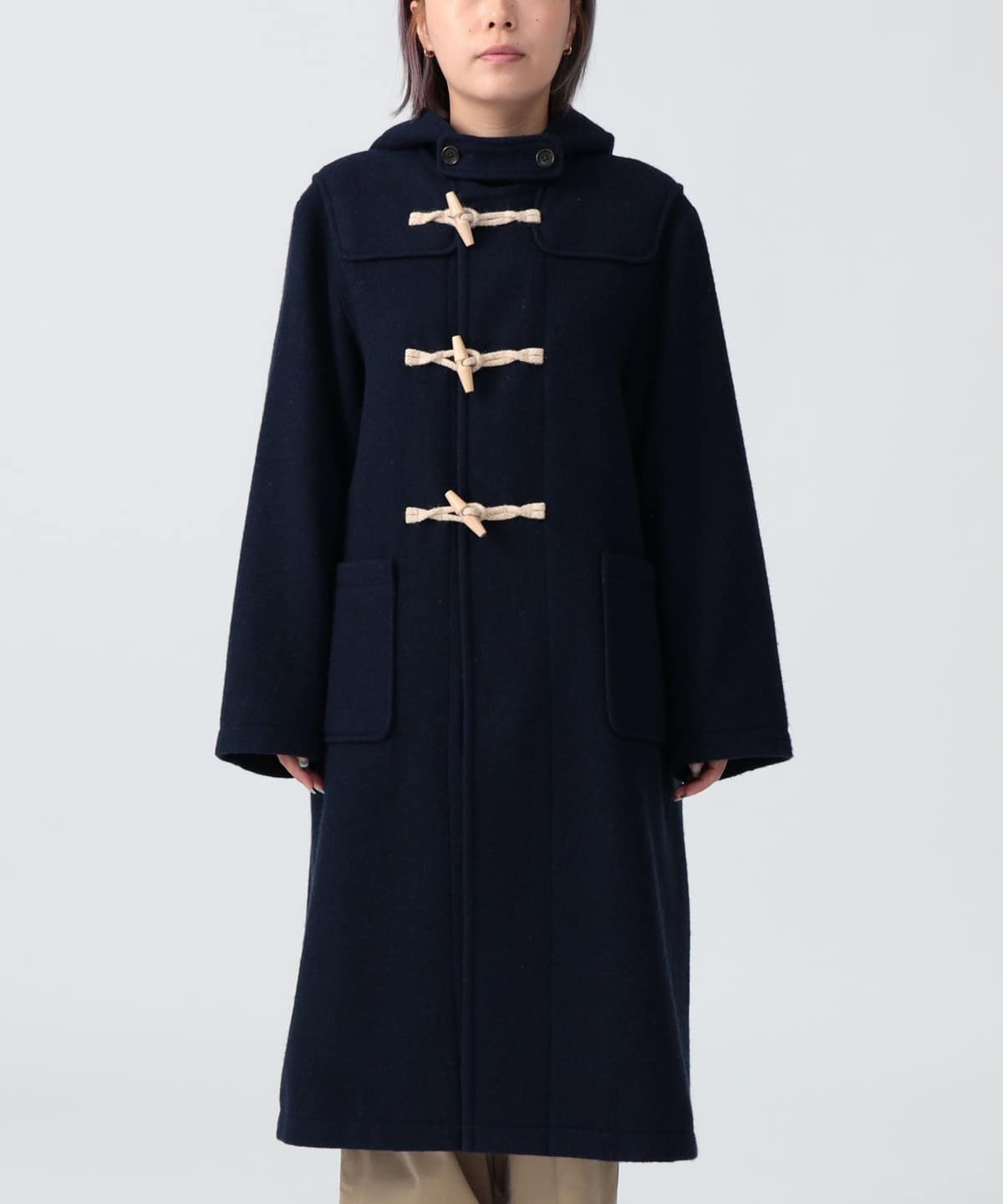 BEAMS BOY（ビームス ボーイ）モッサ ロング ダッフルコート（コート