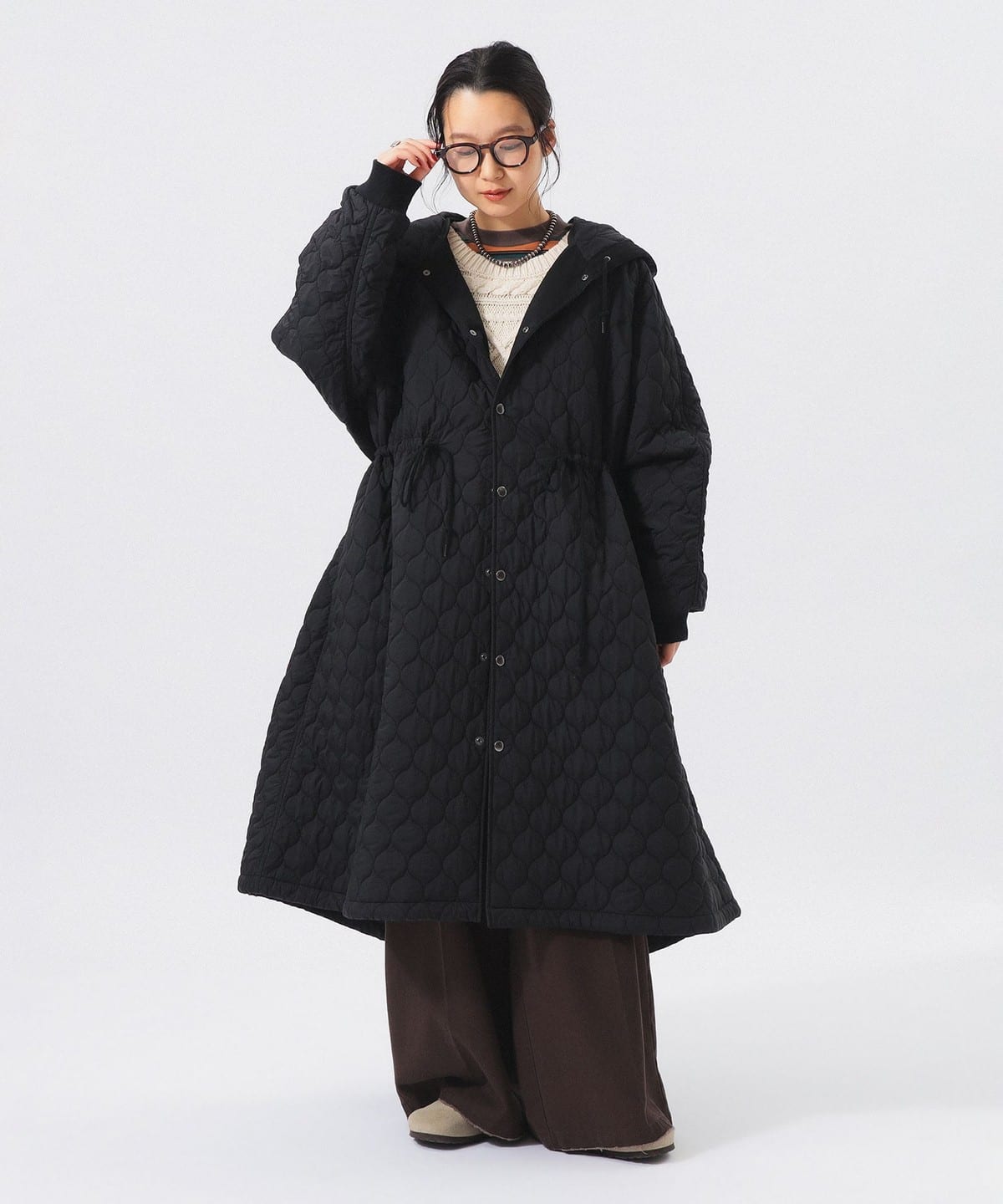 Barbour × BEAMS BOY ライナー付き　コート フード Barbour × BEAMS BOY ライナー付き コート フード Barbour × BEAMS BOY