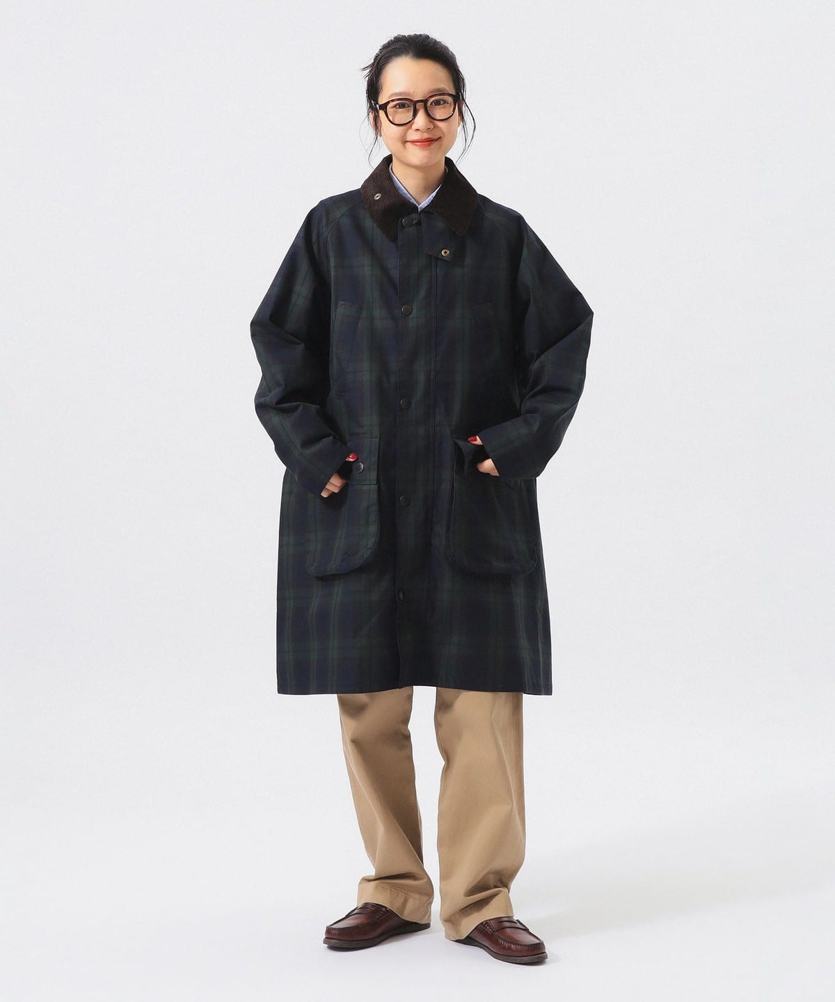 ビームスボーイ Barbour 別注 Balvenie Long Jacket BEAMS BOY（ビームス ボーイ）【+10%ポイントUP】【別注】Barbour