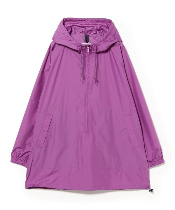 ts(s) / Long Zip Pullover Parka-Recycle Polyester Ripstop Cloth