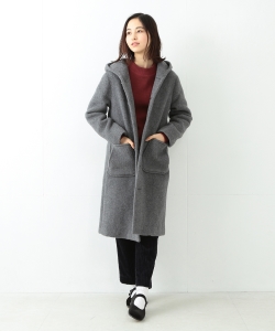 BEAMS BOY / ビーバー フード コート 17AW