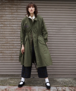 BEAMS BOY / ライナー付 M-65 タイプ コート