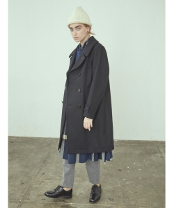 FIDELITY × BEAMS BOY / ロング ピーコート