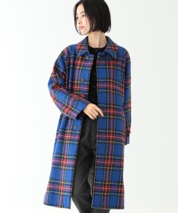 BEAMS BOY / ハリスツイード バルマカン コート