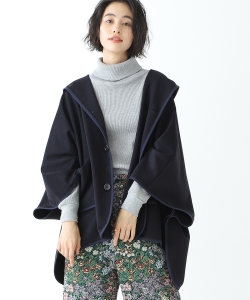 BEAMS BOY / ビーバー ケープ コート