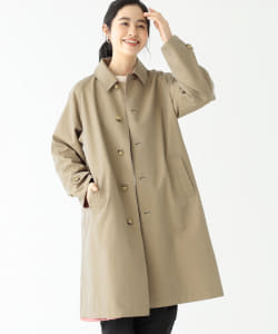 BEAMS BOY / リバーシブル ステンカラーコート▲