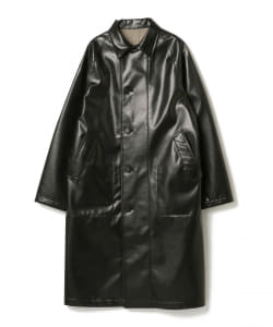 AURALEE / WOOL CASHMERE LAMINATE COAT