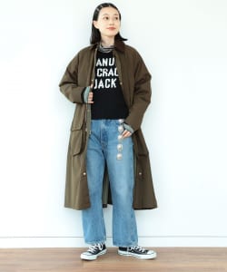 Barbour × BEAMS BOY / 別注 Balvenie Long Jacket