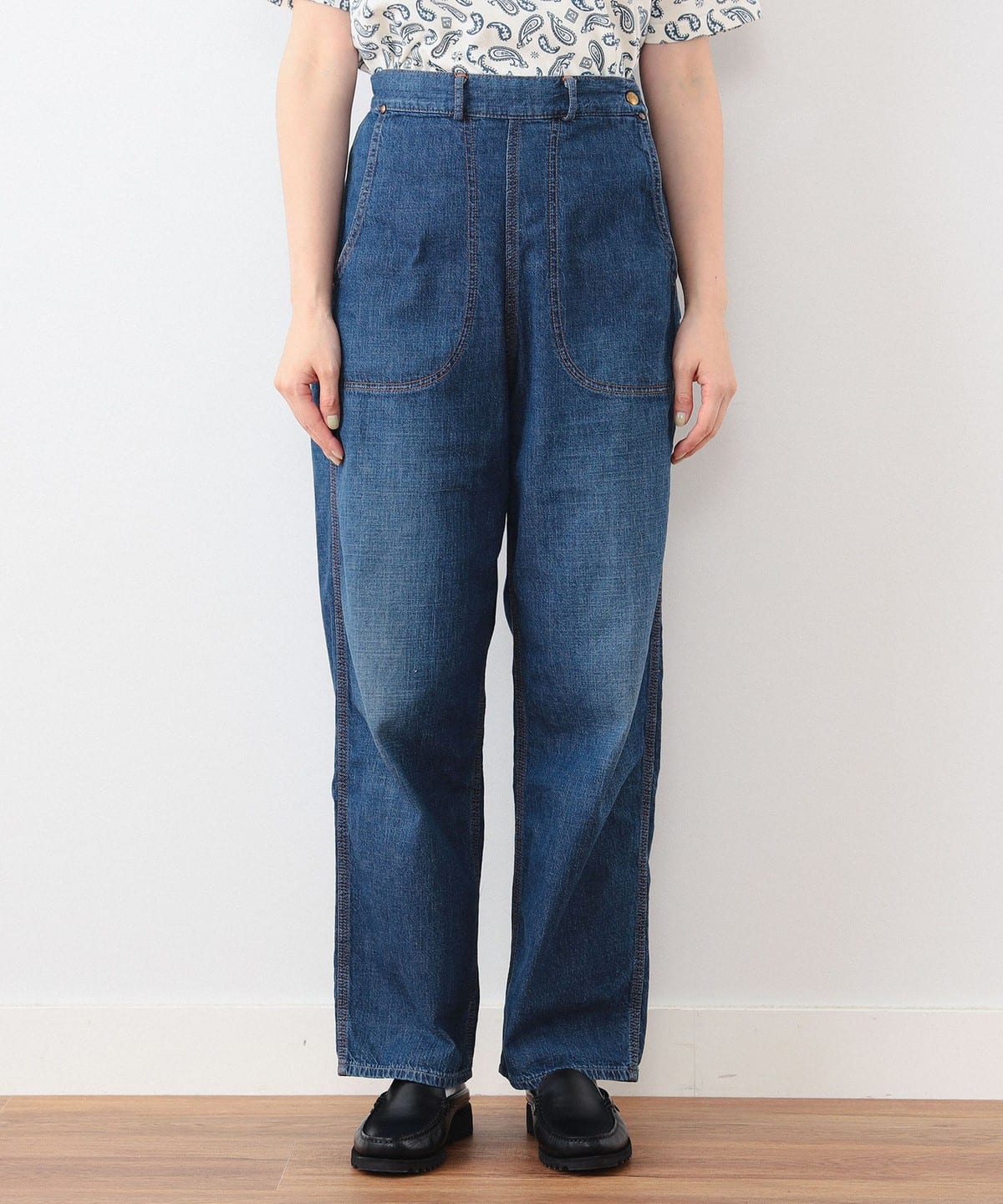 orSlow × BEAMS BOY / 別注 Ranch Pants - デニムパンツ