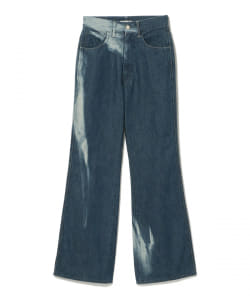 AURALEE / SUN FADE BLEACH DENIM 5P PANTS