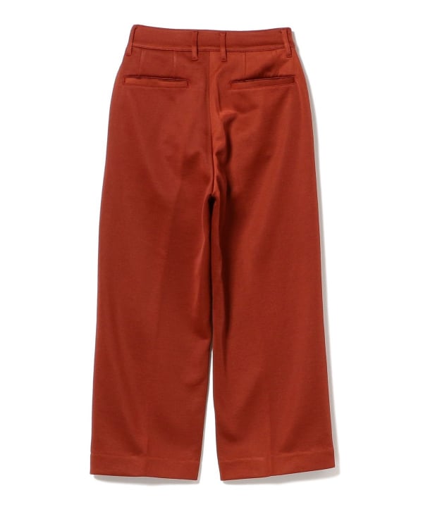 BEAMS BOY（ビームス ボーイ）maturely / Glossy Jersey Slacks