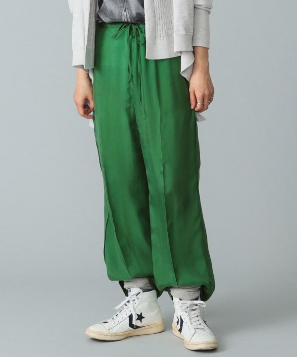 maturely / Side Stripe Slacks-