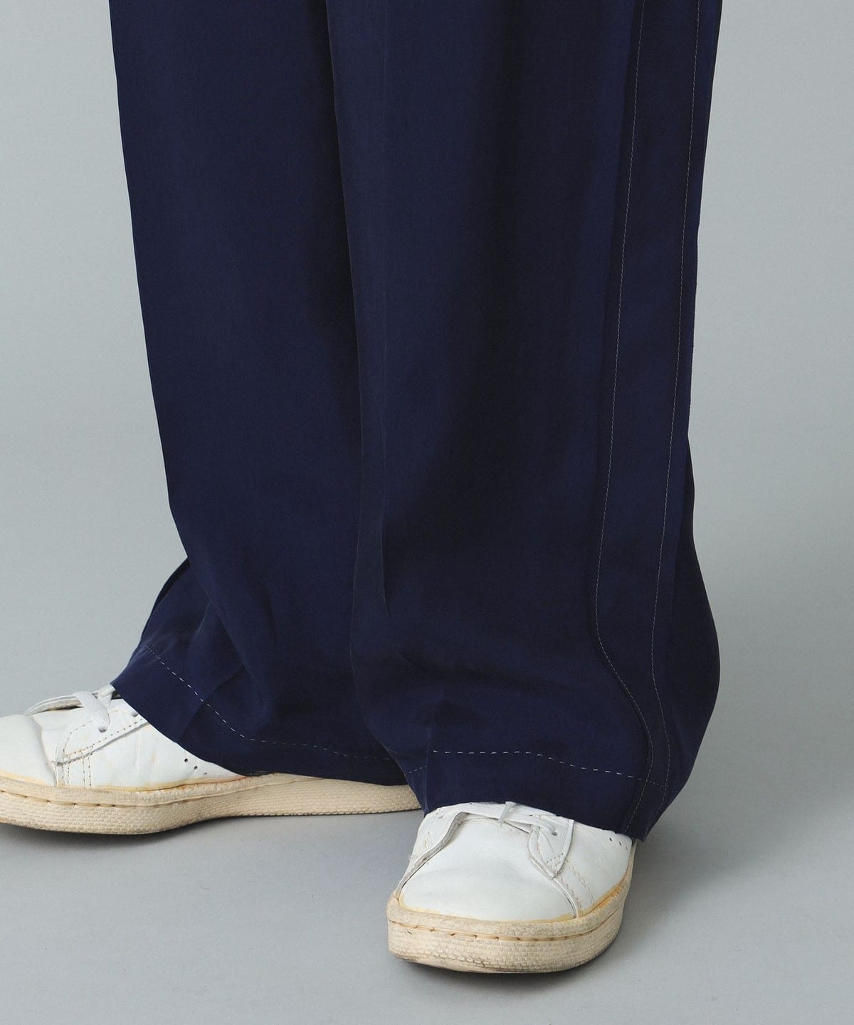 BEAMS BOY BEAMS BOY maturely Side Stripe Slacks mail order