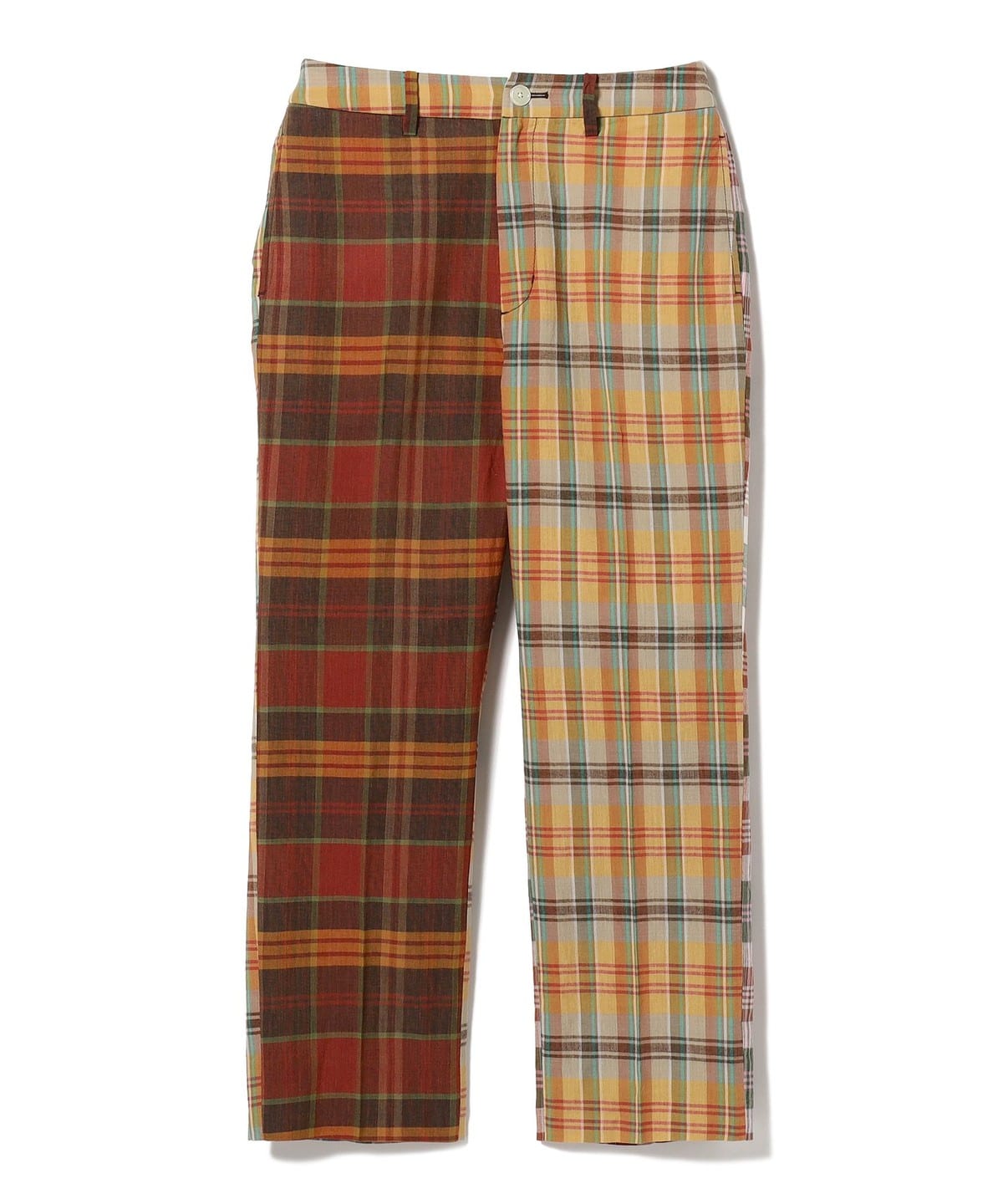 BEAMS BOY BEAMS BOY [Outlet] Madras Check Crazy Slacks（長褲