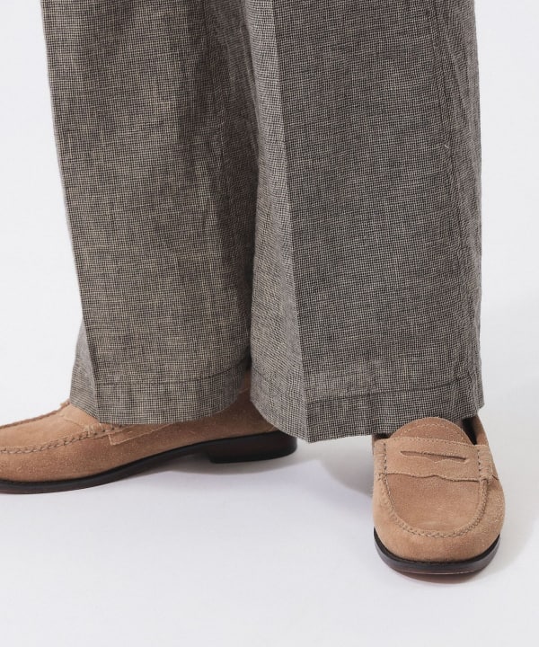 glamb（グラム）の「Stripe Baggy Slacks / ストライプバギー