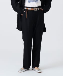〈WOMEN〉カットオフ スラックス
