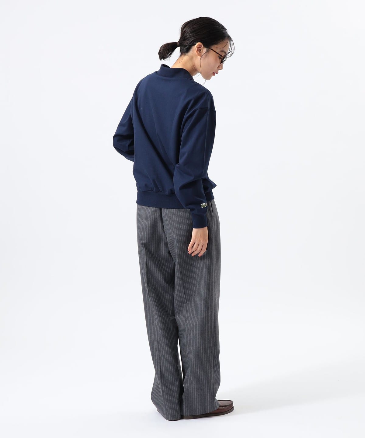 BEAMS BOY（ビームス ボーイ）ピンストライプ スラックス（パンツ