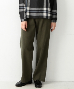 BEAMS BOY / コットン×ウール ストレッチ