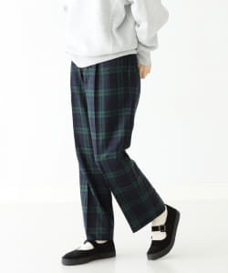 BEAMS BOY / サキソニー シンチバック スラックス▲
