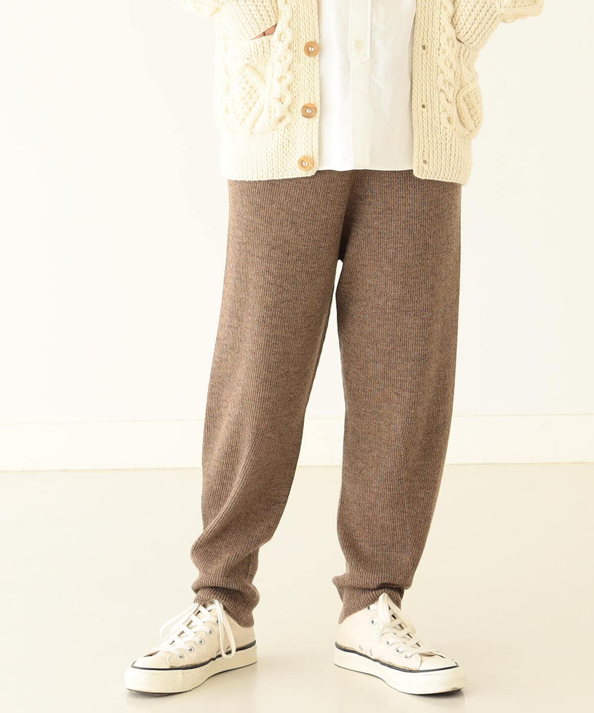 フルオーダー 新品 BEAMS BOY maturelyHemCordJerseyPants - 通販