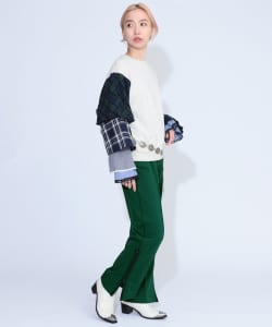 〈WOMEN〉BEAMS JAPAN / ジャージ スラックス