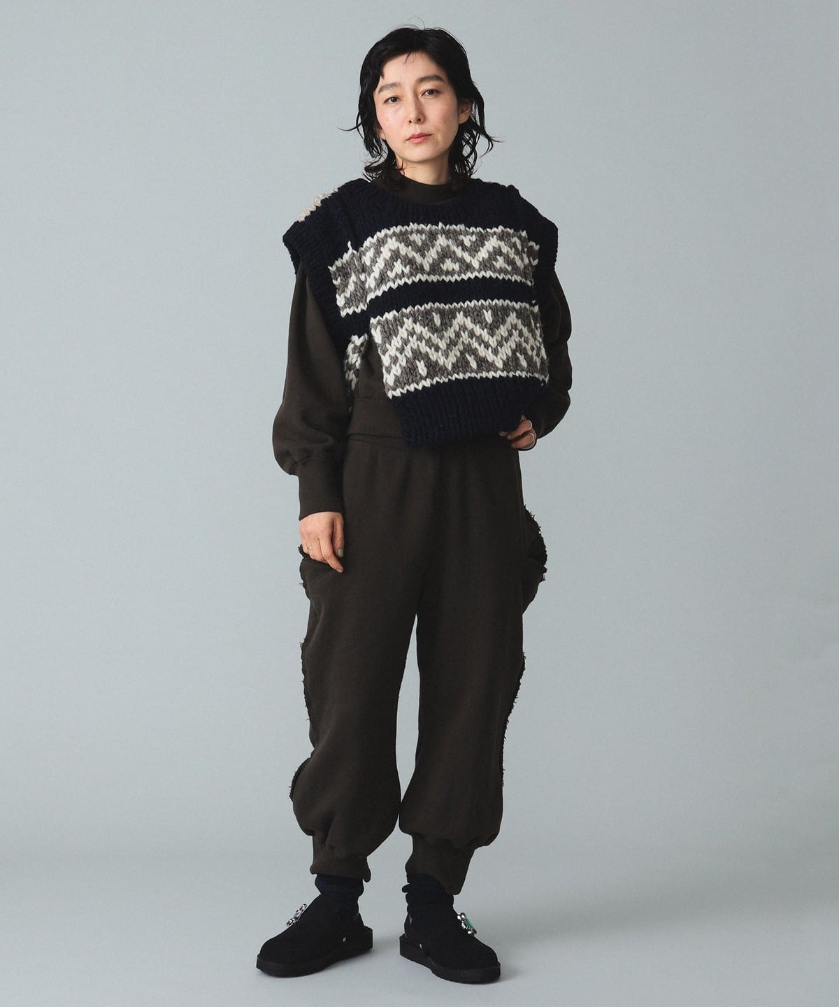 BEAMS BOY（ビームス ボーイ）maturely / Fold Jersey Pants